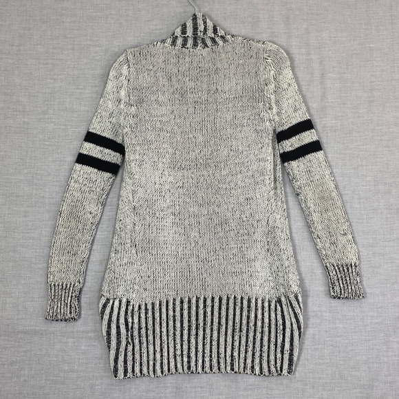 Candy Couture Open Front Cardigan Sweater Sz Small Long Sleeve Curved - Picture 2 of 9